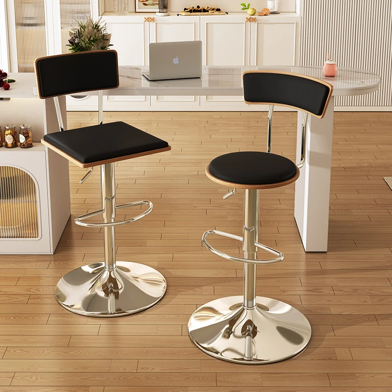 

*e для регулируемого барного стула, кожаного барного стула с деревянным акцентом, кухонный островной табурет для домашнего бара *x