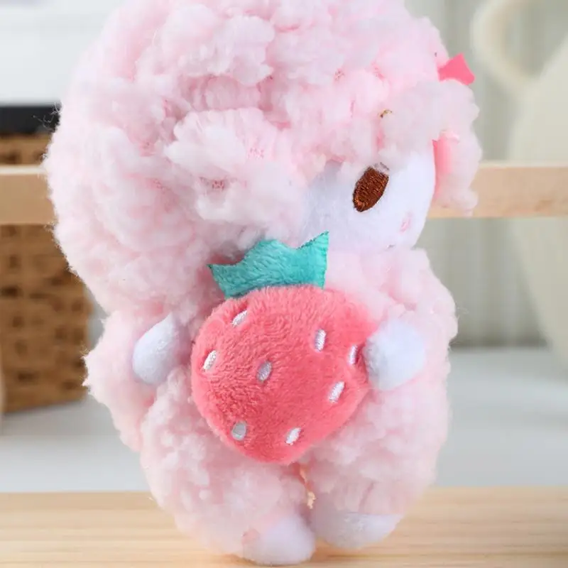 1-delige Melody Little Sheep-serie pluche sleutelhanger speelgoed Kawaii My Melody schattige rugzak pop hanger voor geschenken