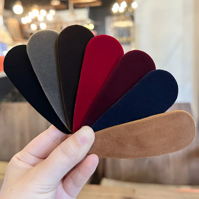 New 1PC Candy Color Hair Pins Cute Hair Barrettes Scrub Beautiful Girls Hairpins Hair Clip Kids Headwear Children Baby BB Clips