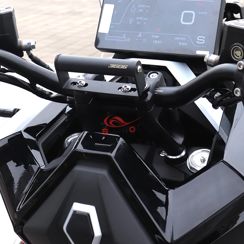 جديد ل ZONTES 368G GPS قوس 368G 2024 2025 2026 الملاحة قوس المحمول حامل جوّال بلاستيكي تعديل الملحقات #3