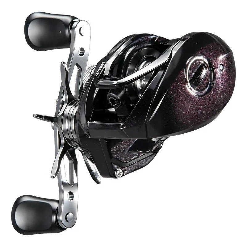 Anti-explosion Fishing Reel Intelligent DC Electronic Electromagnetic Brake Water Drop Wheel Long Casting Metal Wrench