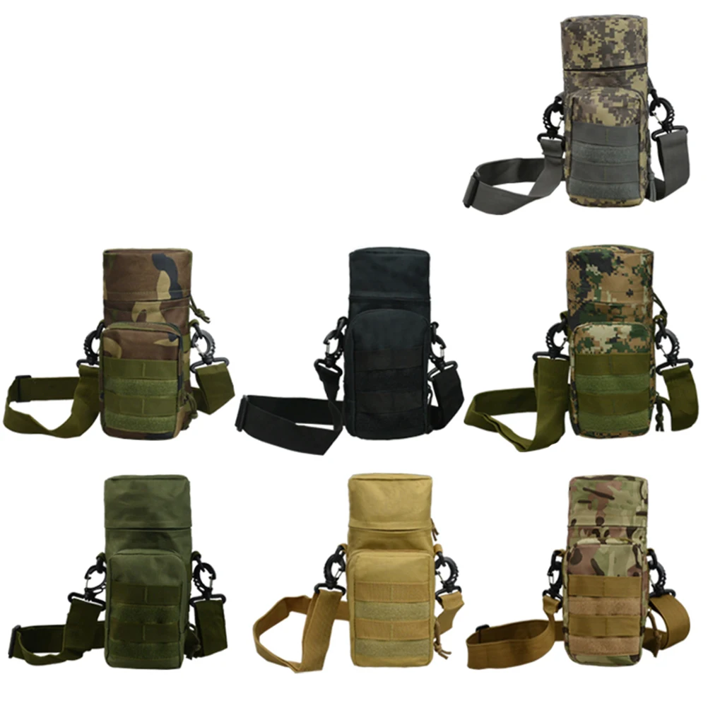 

Backpack Pouch Springs System Organizer Outdoor Camping Water Bottle Kettle Bag Travel