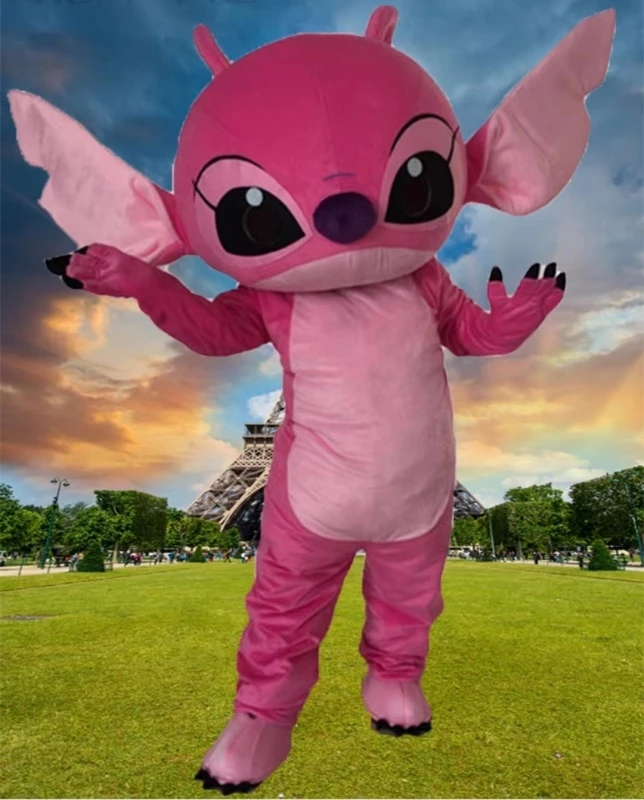 MINISO nuovo Costume da mascotte personaggio dei cartoni animati Lilo e Stitch blu di alta qualità Disney Advertising Fancy Dress Animal carnival