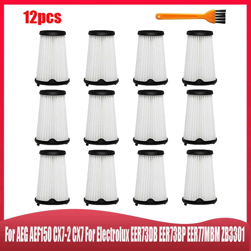 Para aeg aef150 CX7-2 cx7 para electrolux eer73db eer73bp eer77mbm zb3301 zb3311 robô vácuo peça de reposição, substituição do filtro hepa