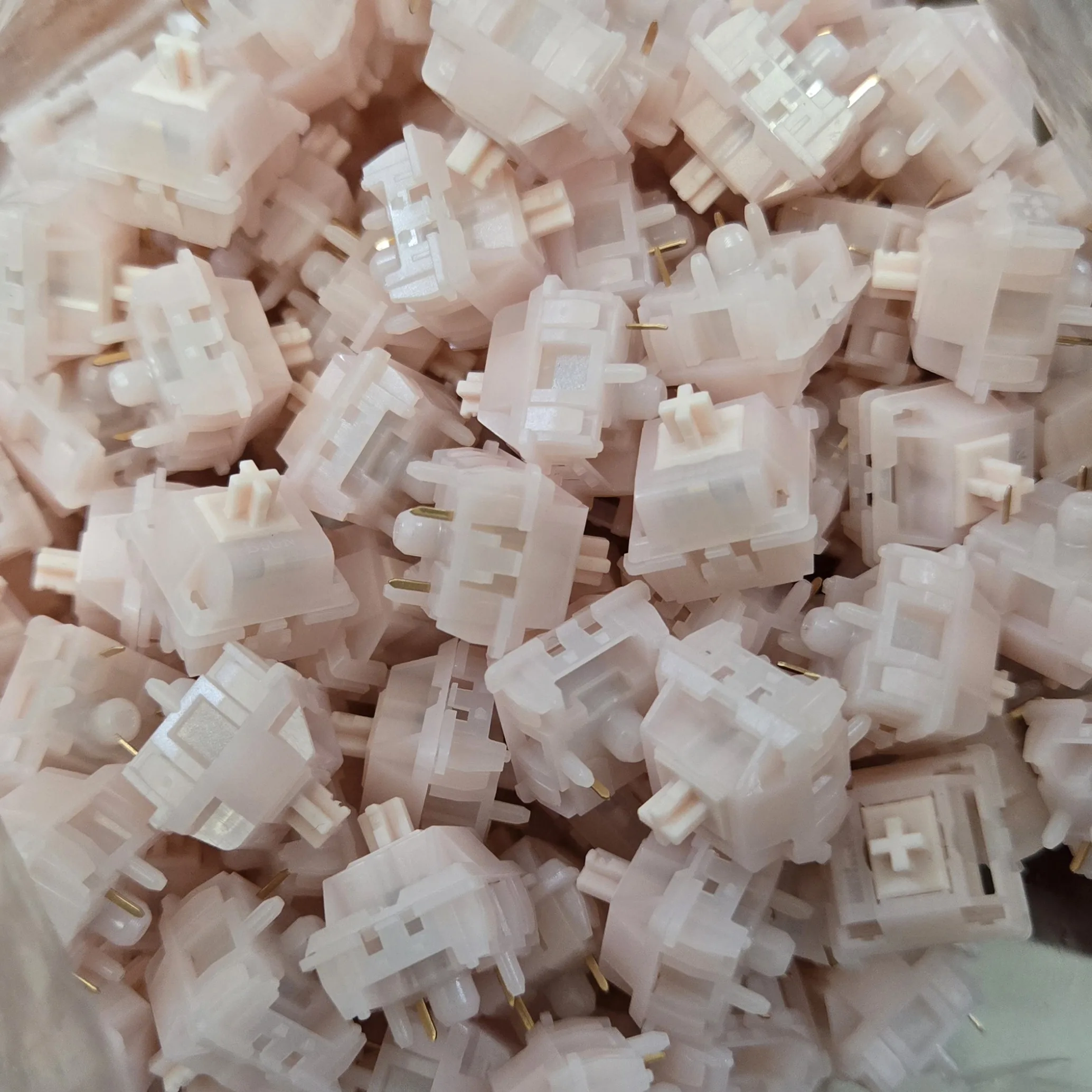 Slient Linear Switch 12g 15g 18g 20g 23g Light Pressure Switches for Mechanical Keyboard Typing Office Hot Swap 5pin Rainy75