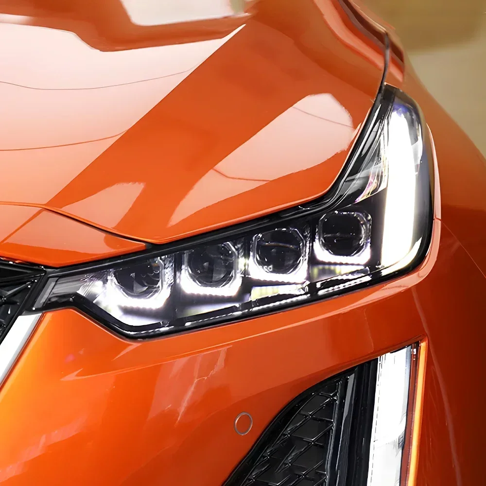 

For Cadillac CT5 2019-2023 LED Auto Headlights Assembly Upgrade Dynamic Flashing 4 Projector Lens Car Front Lamps Accessories