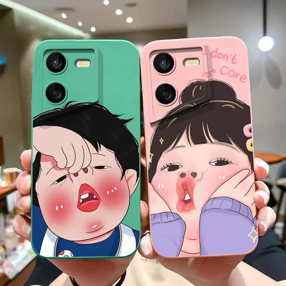 Cases For Tecno Pova 5 Pro Phone Soft Case Liquid Silicone Cute Rabbit Cartoon Pattern Back Covers For Tecno Pova5 5Pro Fundas