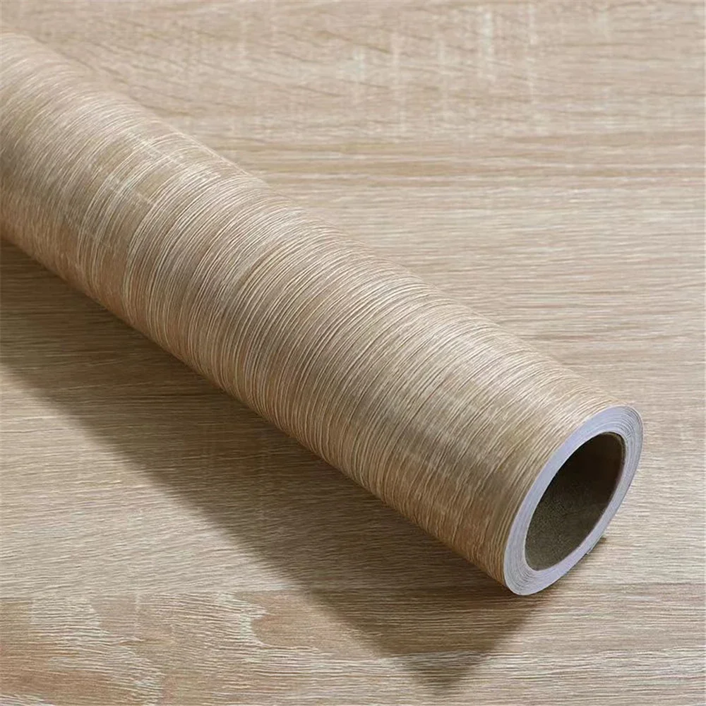 40cm PVC Self Adhesive Wallpaper Home Decor Vinyl Waterproof Wood Grain 3D Stickers for Wardrobe Cupboard Table Closet Furniture view 6