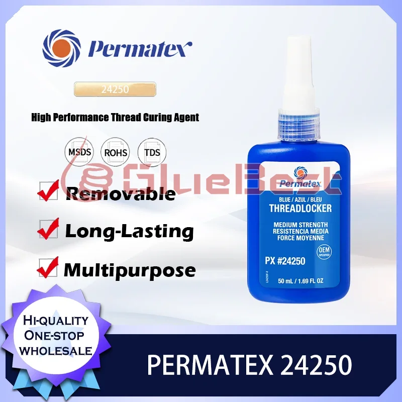 Permatex 24250 High Strength Thread Curing Agent for Automotive Fuel and Oil Systems Original Product