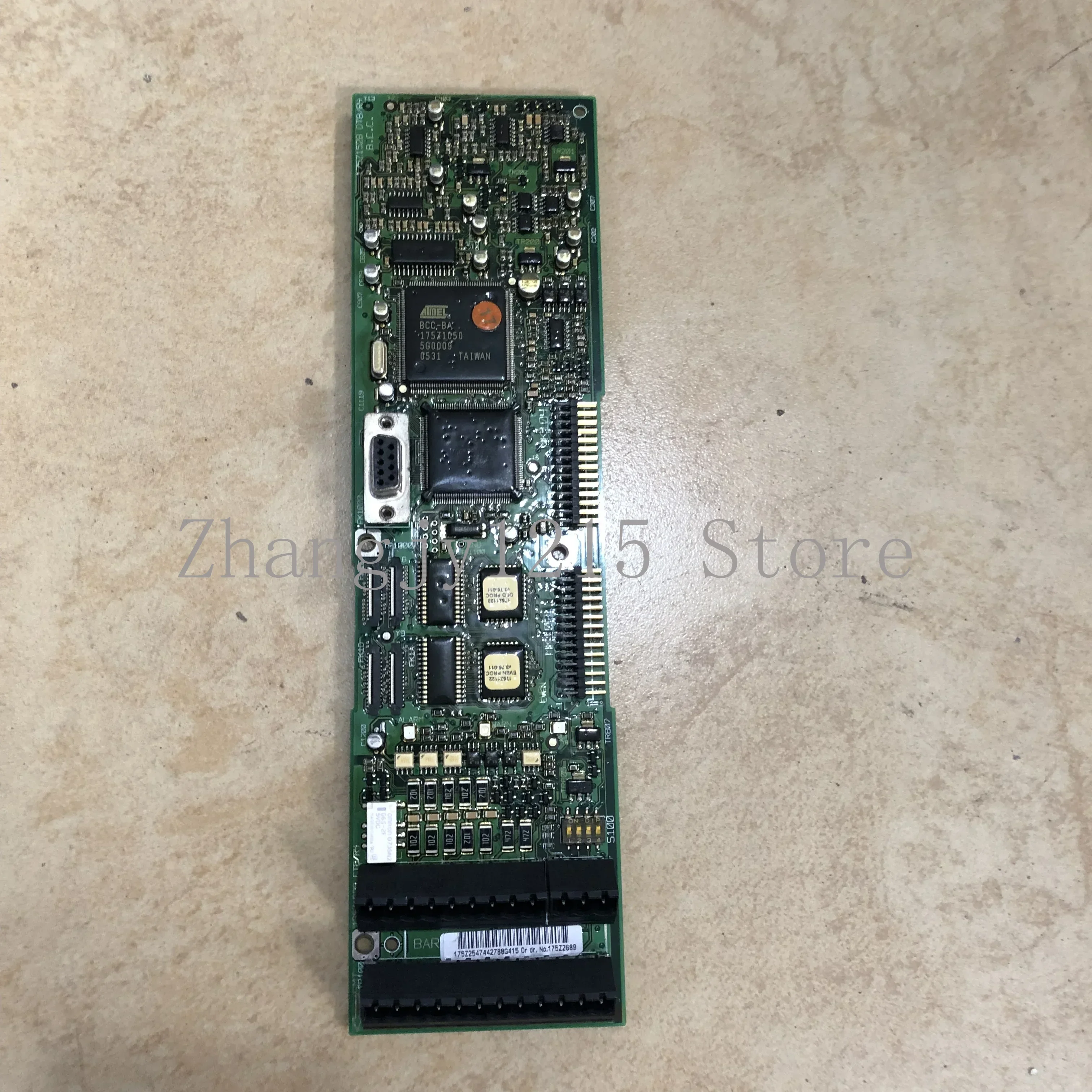 second-hand VFD VLT5000 control card CPU board motherboard 175Z2689 and 175Z2688 signal terminals