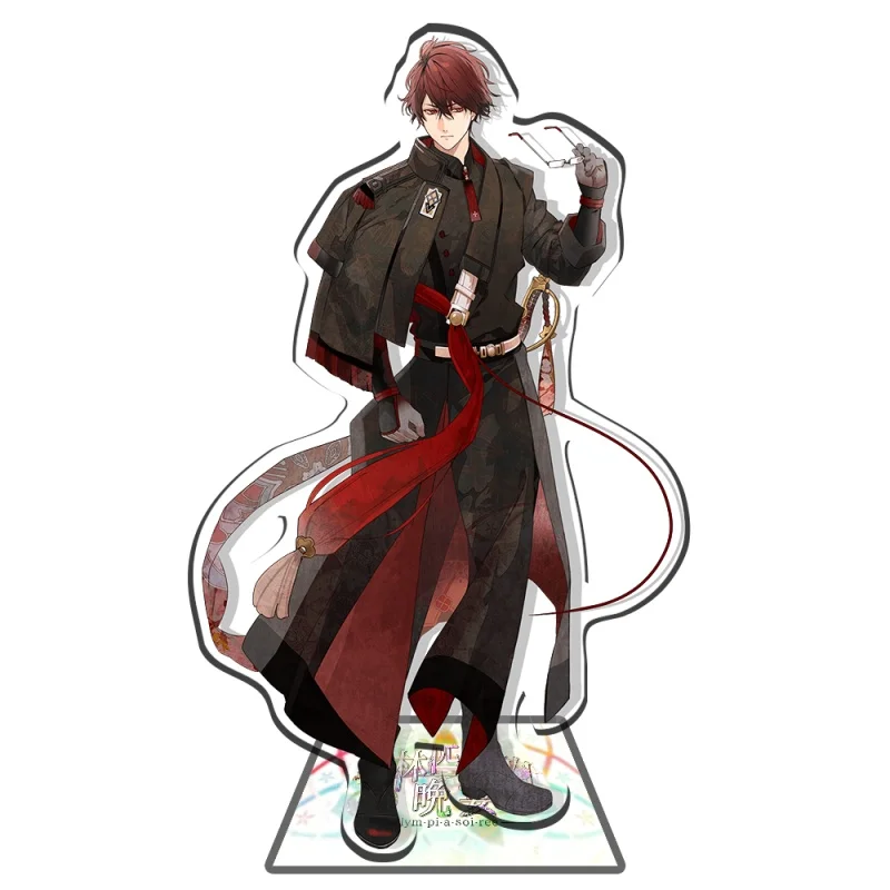 Game Olympia Soiree Anime Acrylic Stand Model Figure Cosplay Plate Holder Topper Birthday Fans Christmas Desk Decor Plate Gift - view 3