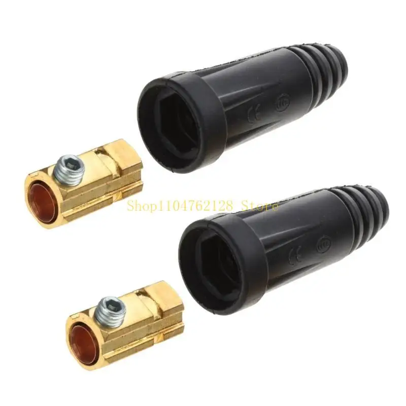 2Pcs Welding Cable Quick Connector Pair 200Amp 300Amp Male/Female best sale