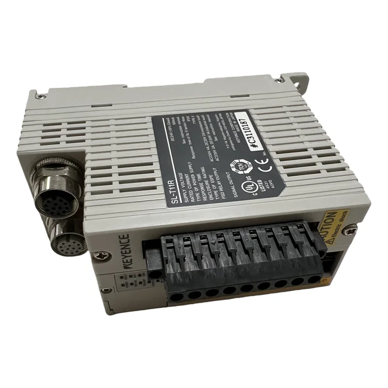 KEYENCE SL-T11R Safety Grating Relay Terminal Integrated Safety Circuits for Industrial Automation in Multiple Scenarios