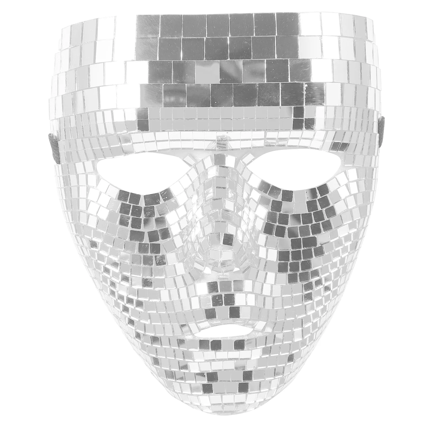 Hat Disco Mask Man Bathroom Decorations Ball Costume Glass Halloween Masquerade Prop