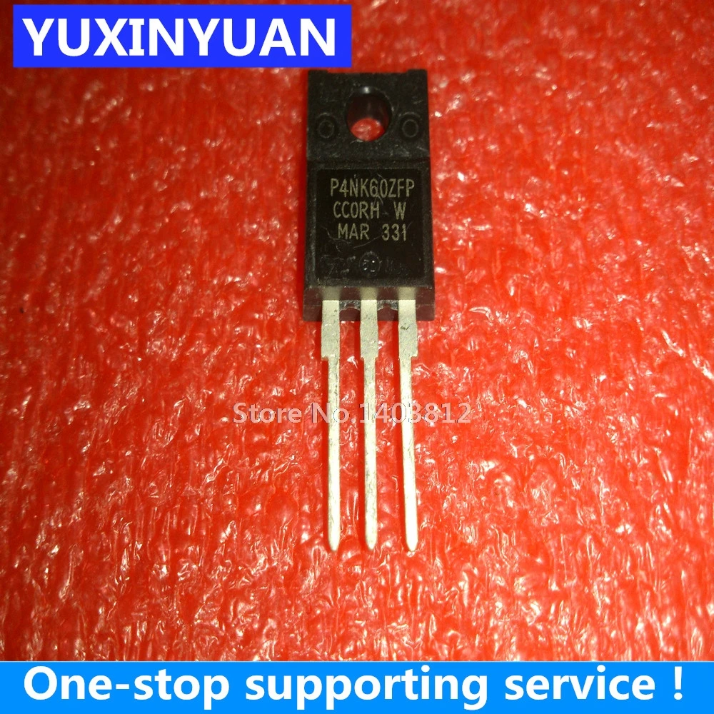 STP4NK60ZFP P4NK60ZFP TO-220F  1pcs