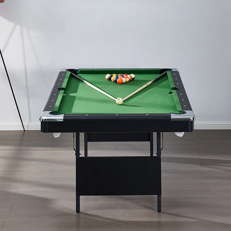 

Indoor adult 2.1m 7-foot folding billiard table without installing billiard table pool table.