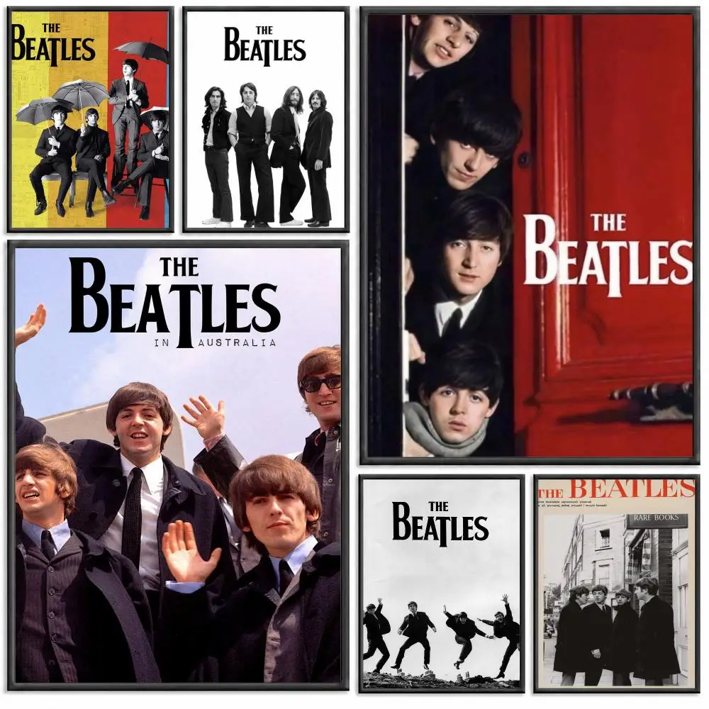 The B-b-beatle Poster Modern PP Paper Wall Decorative for Cafe Office Bar Home Wall Decor Gift