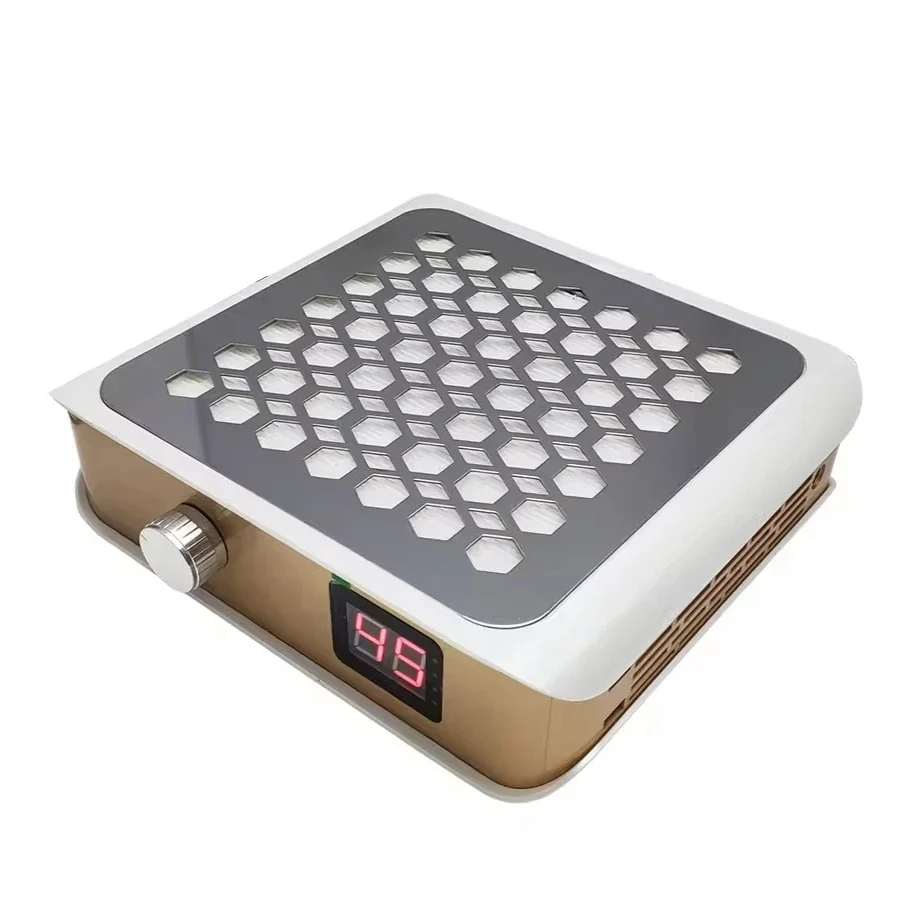 

WWAA Hotsale Rechargeable Nail Dust Absober Strong Suction 4500RPM Nail Vacuum Extractor 60W Nail Dust Collector Vaccum Cleaner