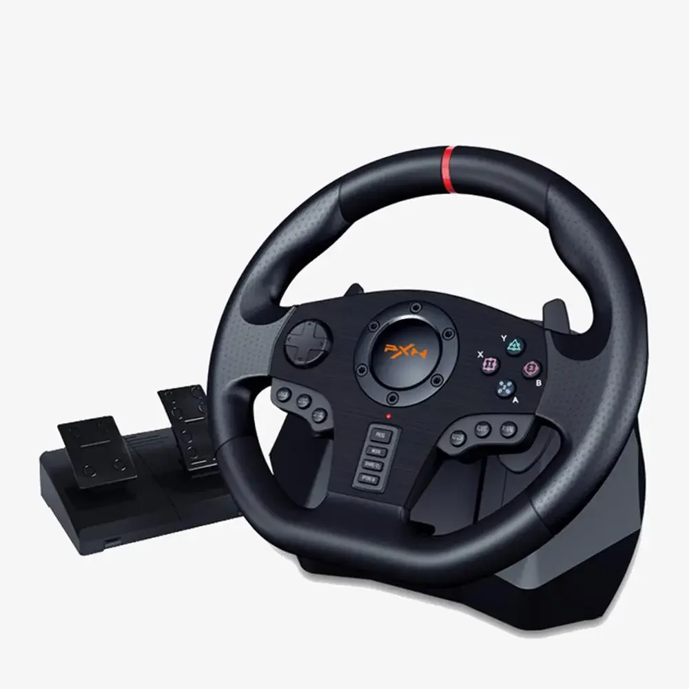 

PXN V900 900 Degree Video Game Accessories USB Racing Car Game Steering Wheel for PC PS4 Xbox