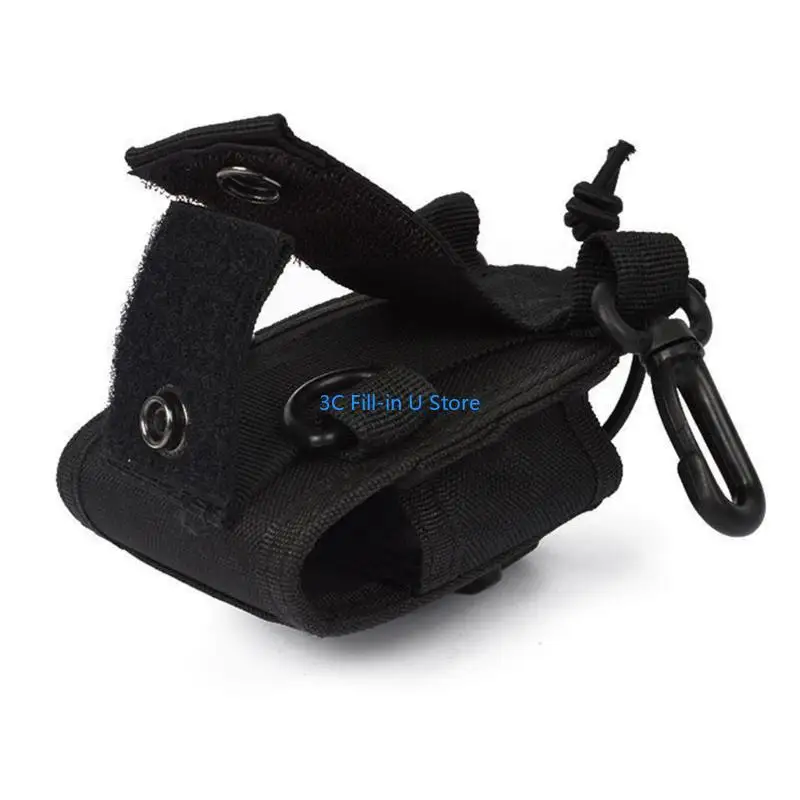G8ta Two Way Radio Holsters Portabel Nylon Belt Bag Nylon Belt Bag Tas Penyimpanan Interphone