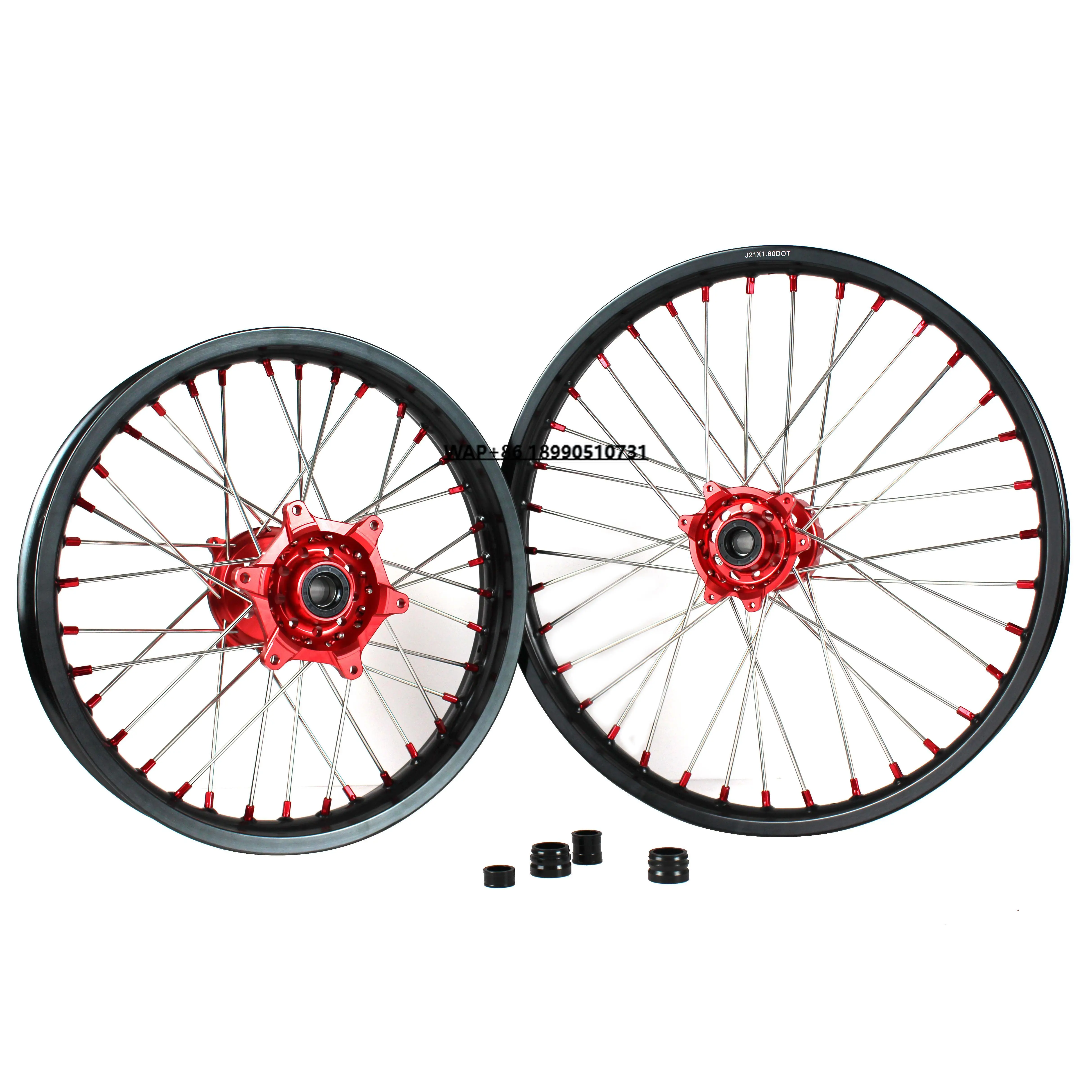 

Front 21 Rear 19 Motocross Pit Bike Wheel Set for CRF450F