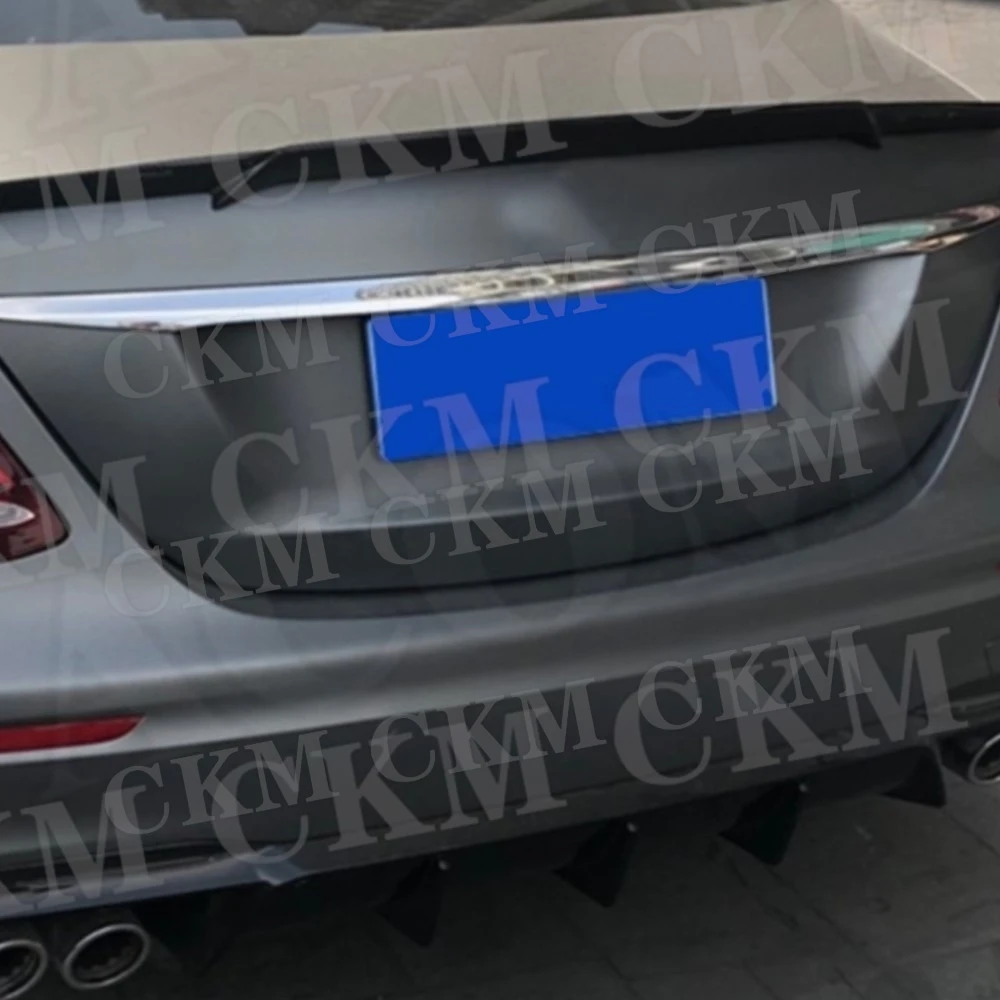 

CKMUUER Для Mercedes-Benz W213 E63 AMG 2017: Карбоновый задний диффузор, передний сплиттер, боковые пороги, кронштейн для заднего спойлера (автозапчасти)