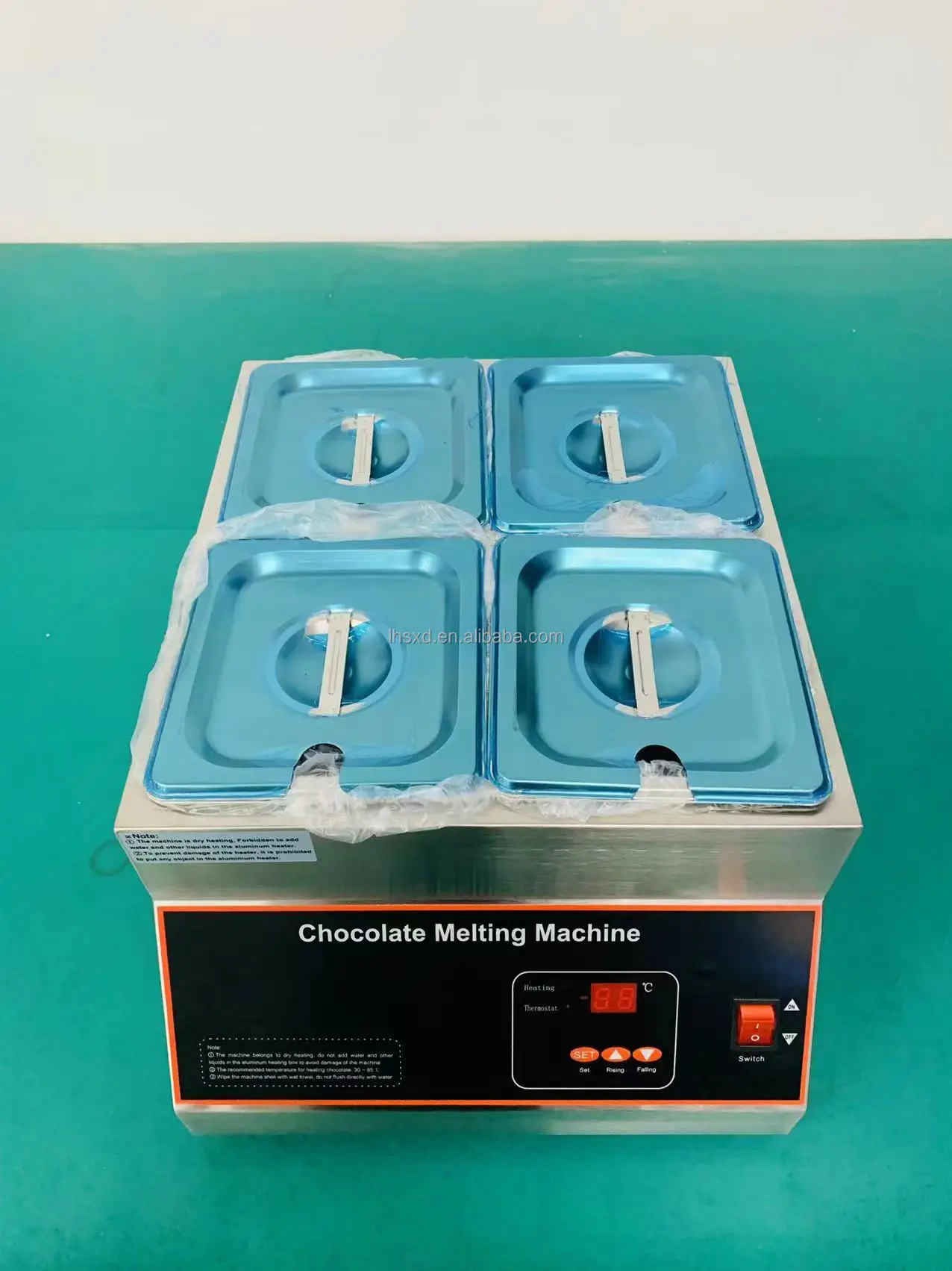 МИНИ-машина для изготовления шоколада, электрическая 2-баковая машина для подогрева шоколада, машина для плавления шоколада