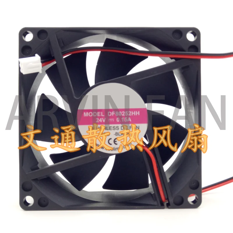 

DF80252HH 8025 DC24V 0.15A 8CM 8025 инверторный охлаждающий вентилятор