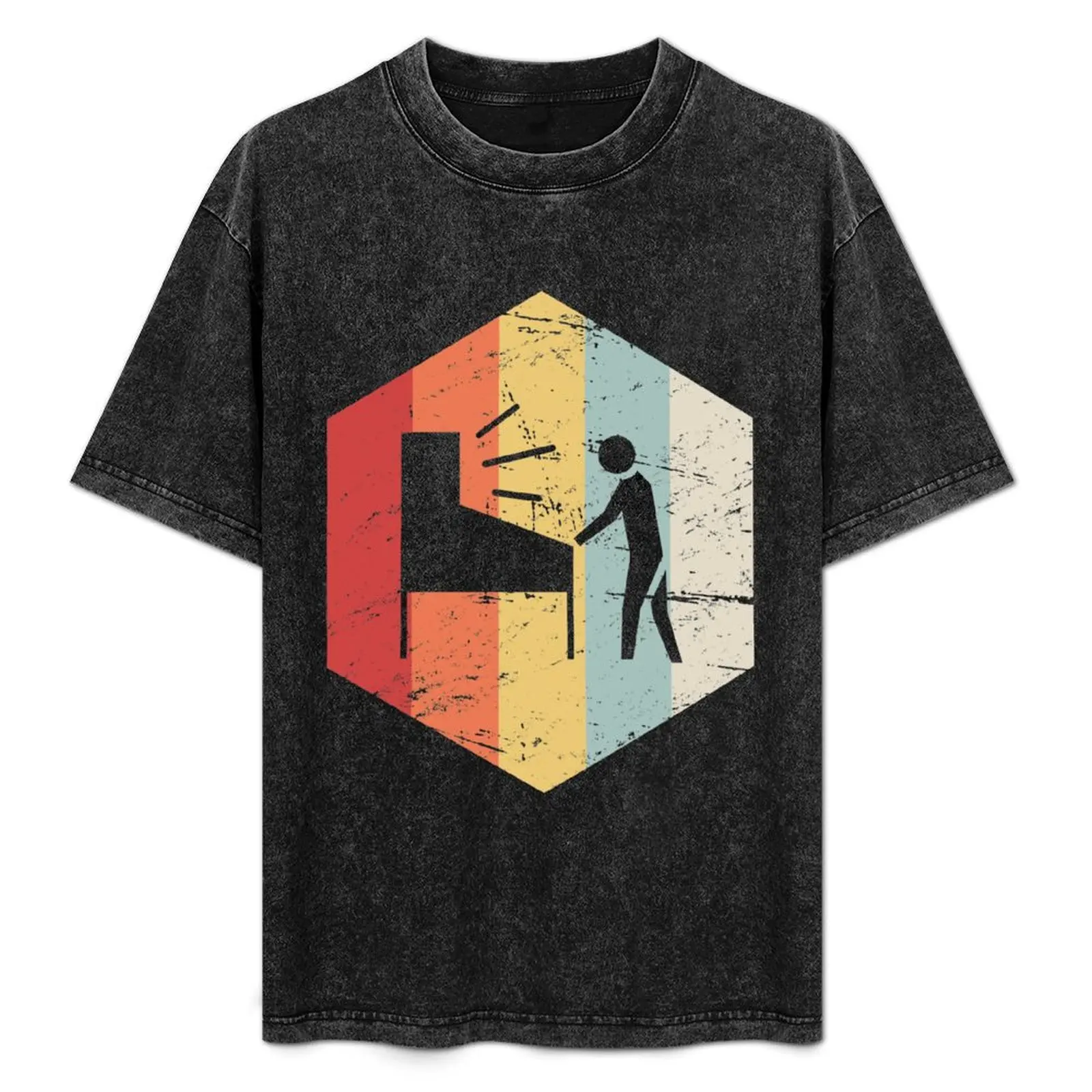 

Retro 70s Pinball Player T-Shirt All Weather Casual Short Sleeve