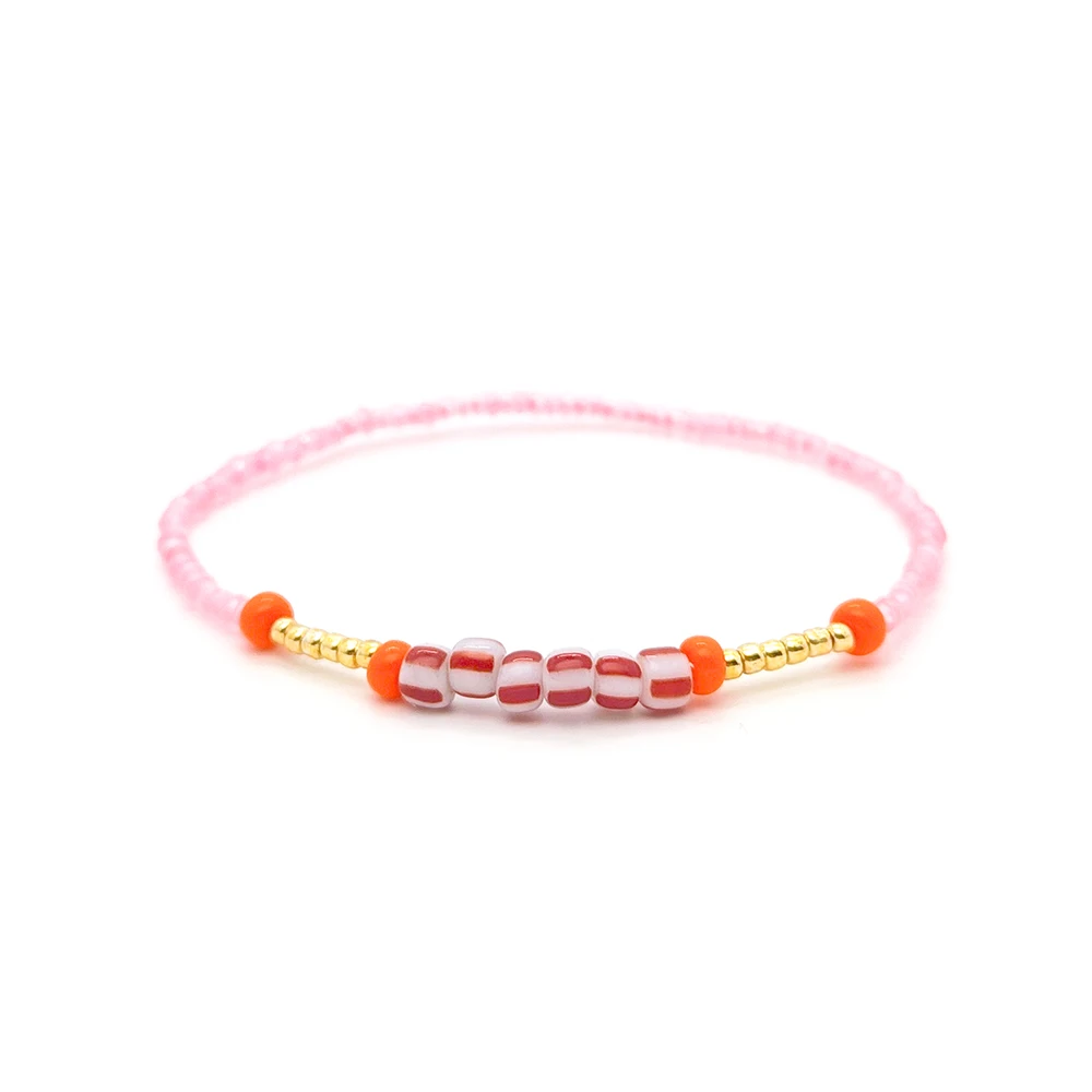 KKBEAD Boho Summer Bracelets for Girl Gift Bohemian Beach Beaded Bracelet for Women Jewelry Pulseras Femme