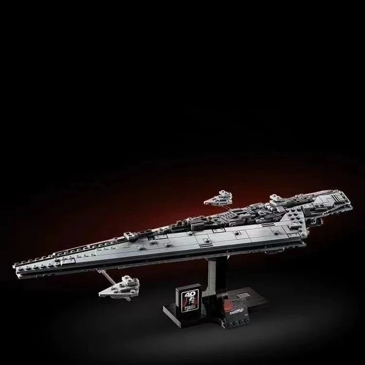 Super Destructor Executor de Vader, Regalo Ideal para las Fiestas, Bloques de Construcción de Gran Tamaño de un Buque de Guerra Interestelar para Niños, Modelo de Adorno