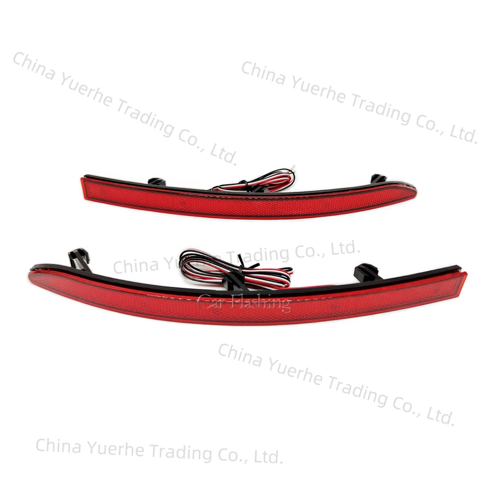 For VW Tiguan 2007 2008 2010 2011 2012 2013 2014 2015 2016 LED Car Rear light Bumper Reflector Lens Stop lamp Brake Lights