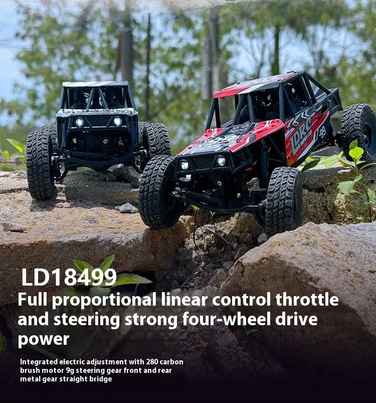

Новый LDRC LD18499 1:18 4x4 4WD RC автомобиль с дистанционным управлением, модель игрушечного автомобиля для скалолазания для мальчиков, подарок для бездорожья, масштабная игрушечная машина