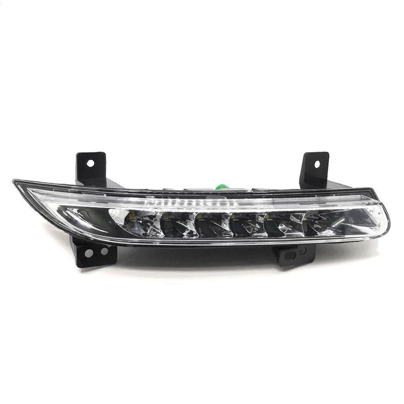 Car Front LED DRL Fog Light For Renault Fluence 2014+ Auto Driving Lamp Daytime Running Light Bumper Lamp