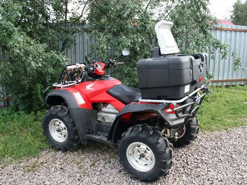 SCC جودة عالية رائجة البيع ملحقات ATV كبيرة الحجم صندوق تخزين خوذة Atv #3