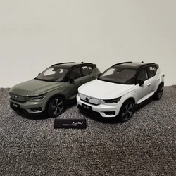 1:18 Scale 2022 XC40 Simulation Alloy Car Model Diecast Toy Collectible Hobby Display Ornaments