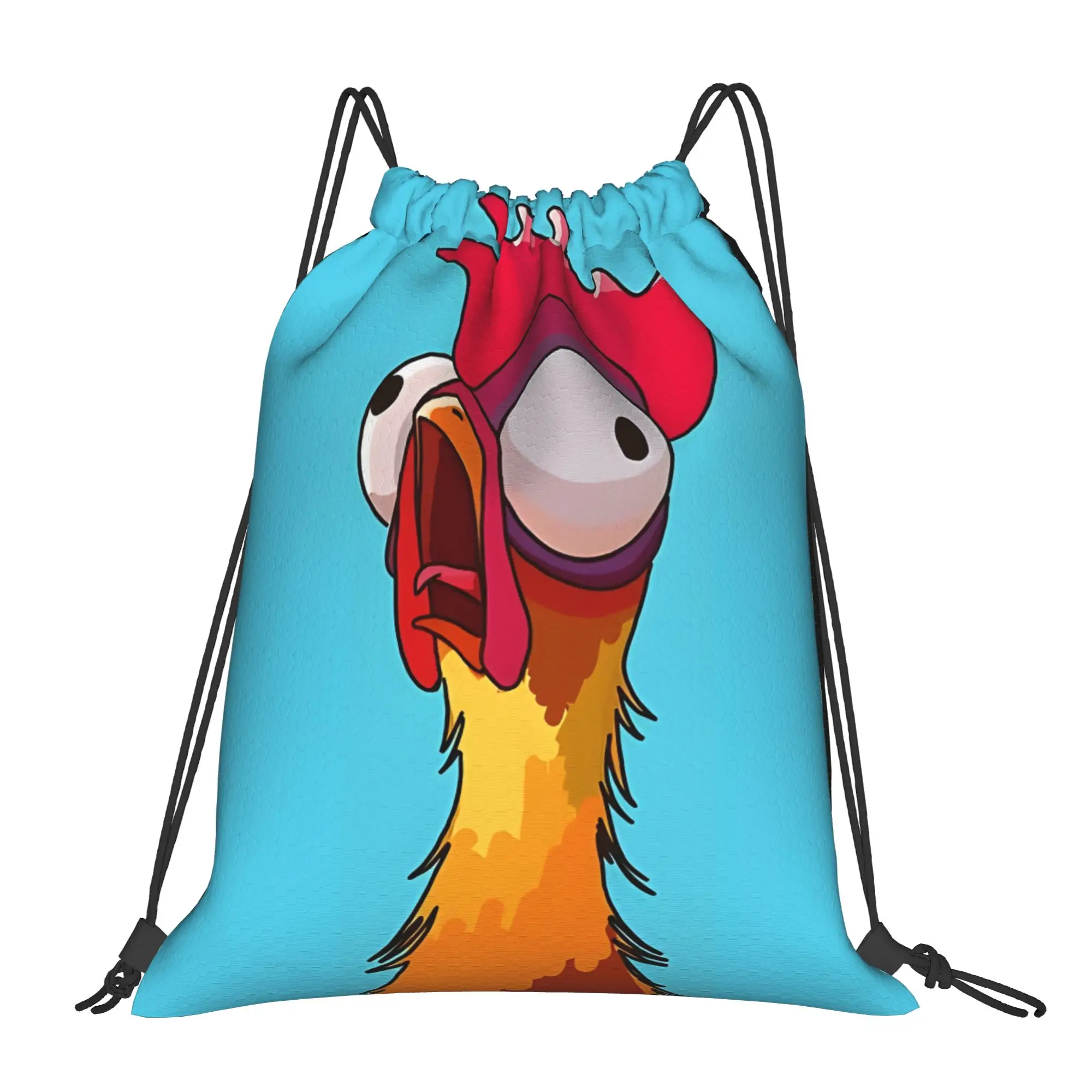 

1 шт. Сумка на шнурке с принтом Heihei Moana, рюкзак для хранения вещей для мужчин и женщин, дорожная сумка для подростков