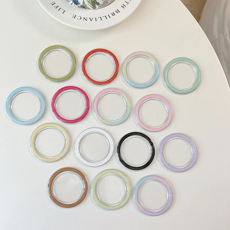 

Минималистичный корейский цветной прозрачный круглый магнитный держатель-подставка Magsafe с телескопической функцией для iPhone Griptok