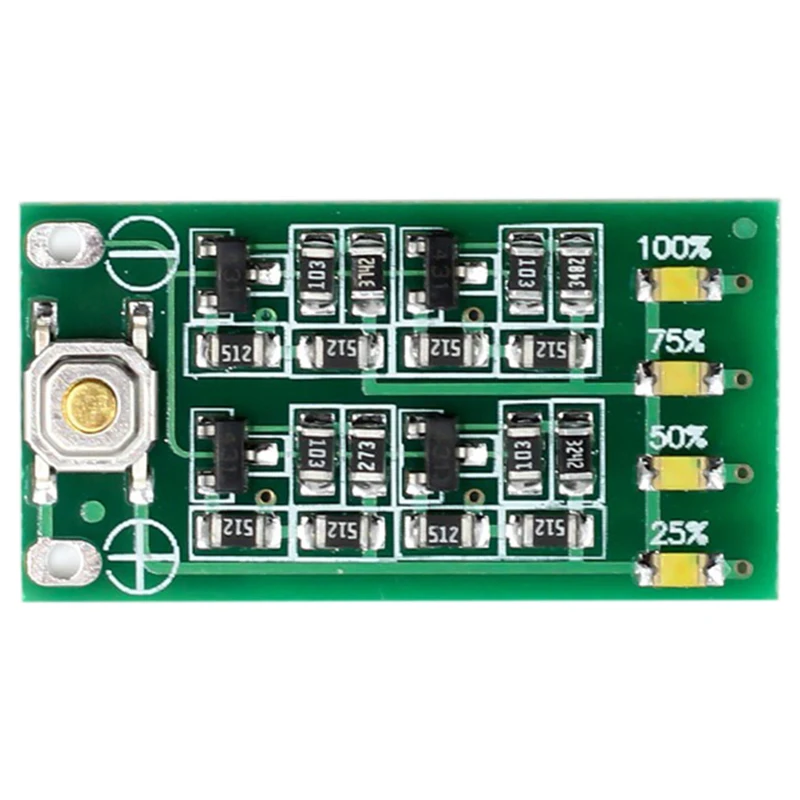 3S 11.1V 12V 12.6V Módulo indicador de capacidade da bateria de lítio Lipo Li-ion Placa de exibição de nível de energia 3 séries 9-26V