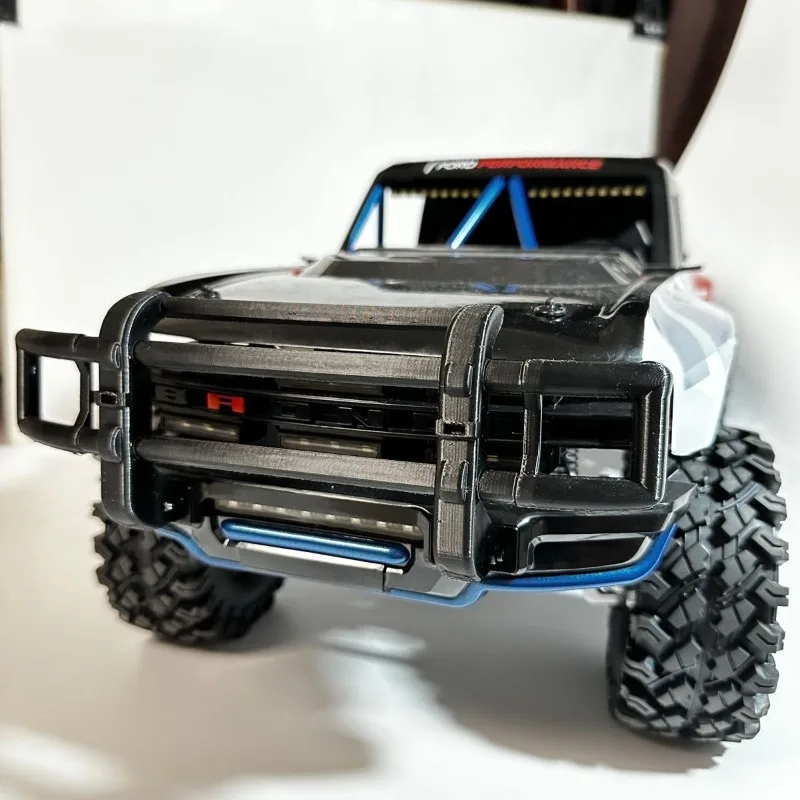 ل MJX H8P 1/8 RC الزاحف المصد الأمامي الثور بار فم السمكة تصميم أنيق ديكور خارجي ترقية أجزاء لا يتطلب الحفر