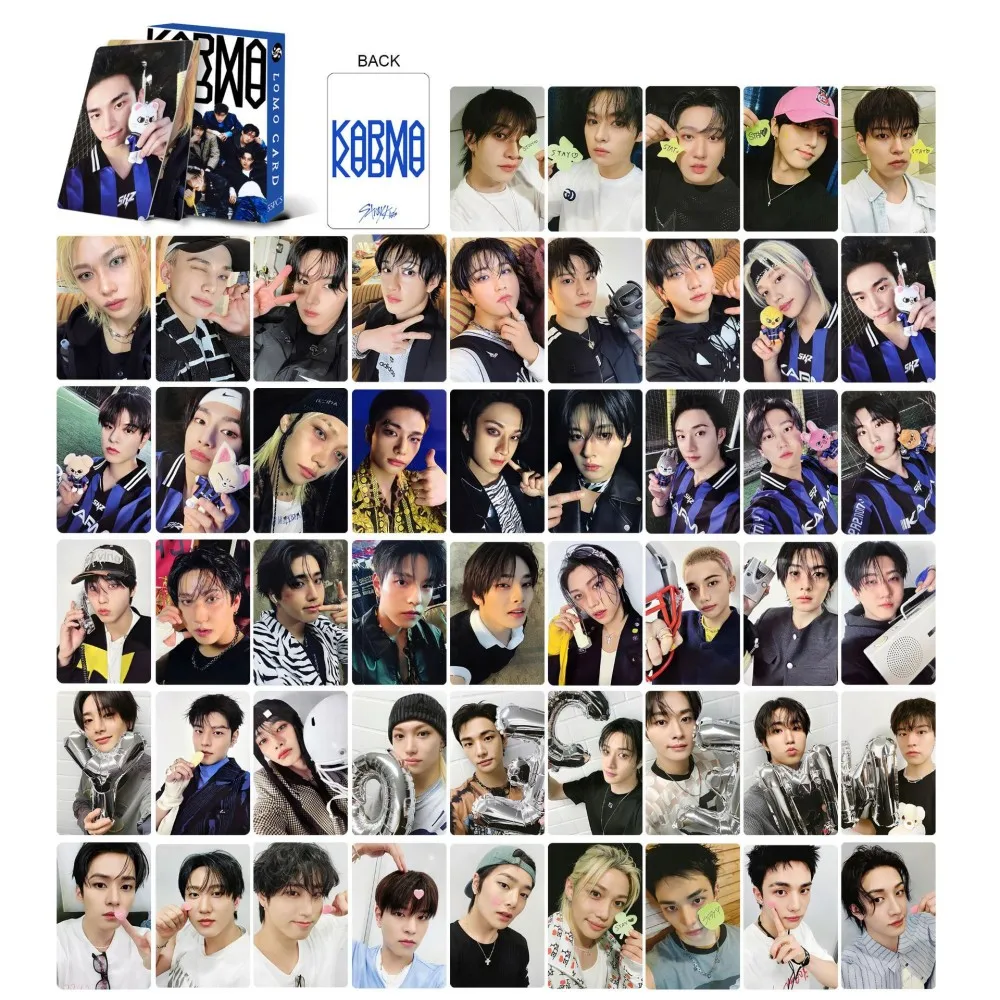 

Stray Kids Karma 55 New Albums Star Little Card Hwang Hyun Jin Lee Yong Bok LOMO Card Collection Card skzoo