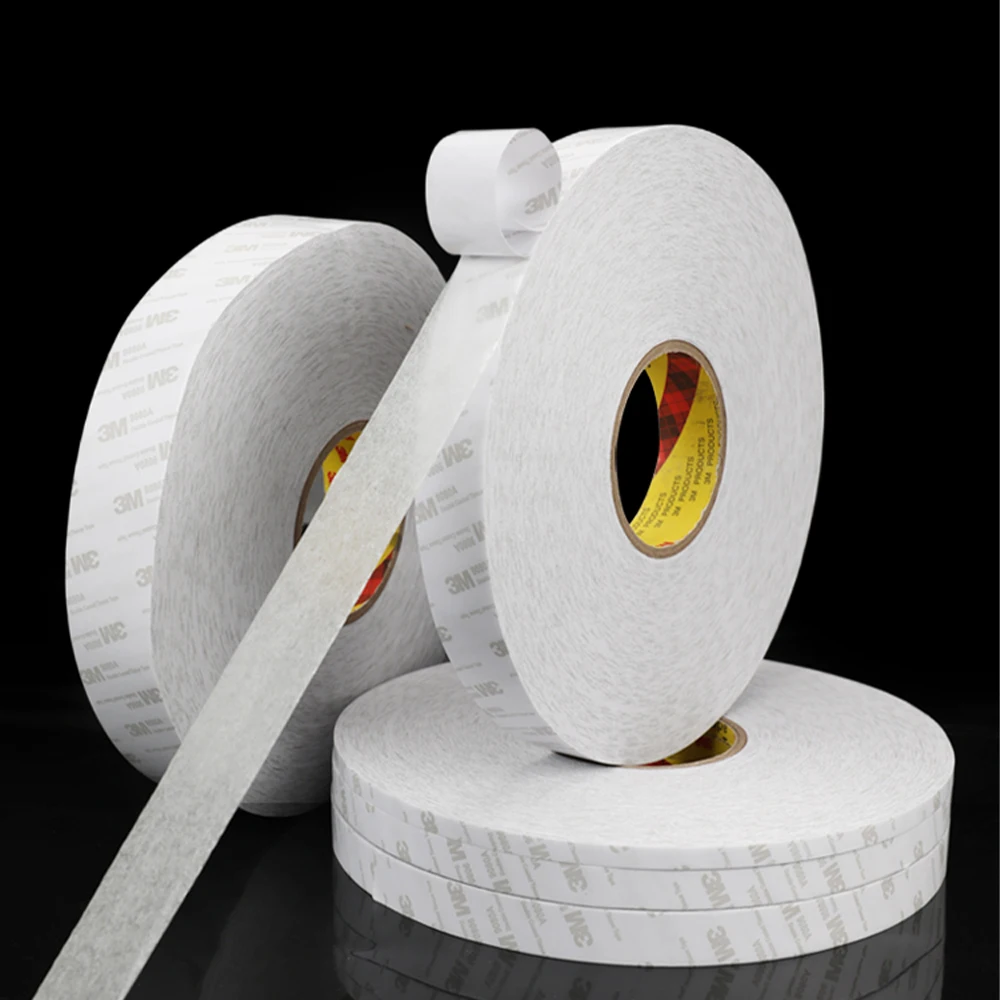 3M 9080A Double-Sided Tape Strong Non-Trace Pressure-Sensitive Thin Non-Woven Tape High Adhesion High Temp Transparent 3M Tape