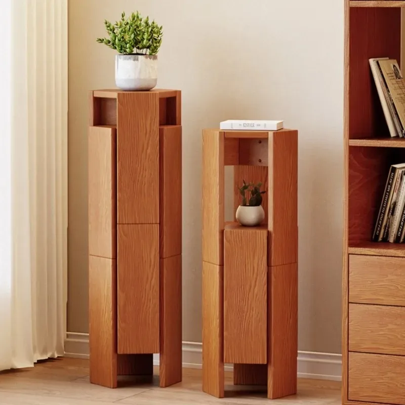Light luxury all solid wood dining stool, stackable storage solid wood stool, living room solid wood stool, shoe changing stool