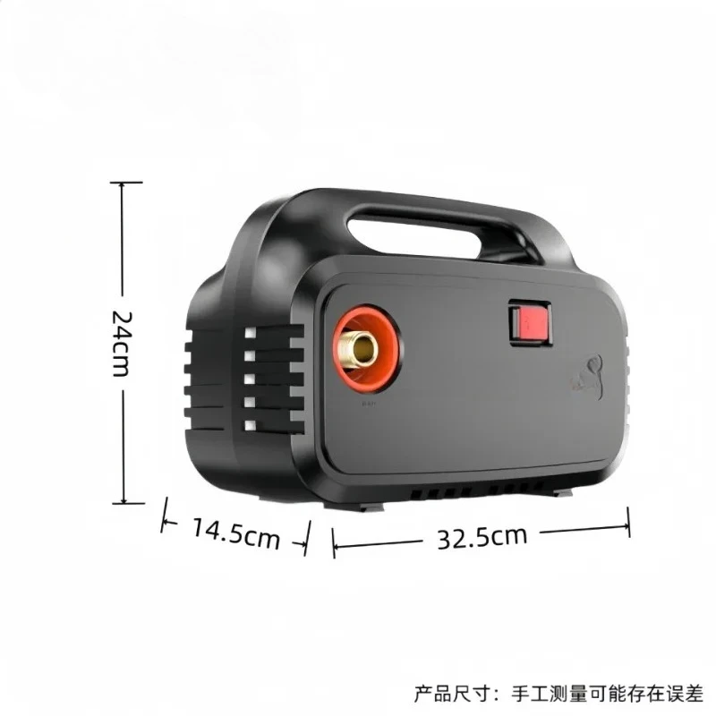 220V 1200W Portable High Pressure Cleaner, High Power Household Machine for Garden Washing
