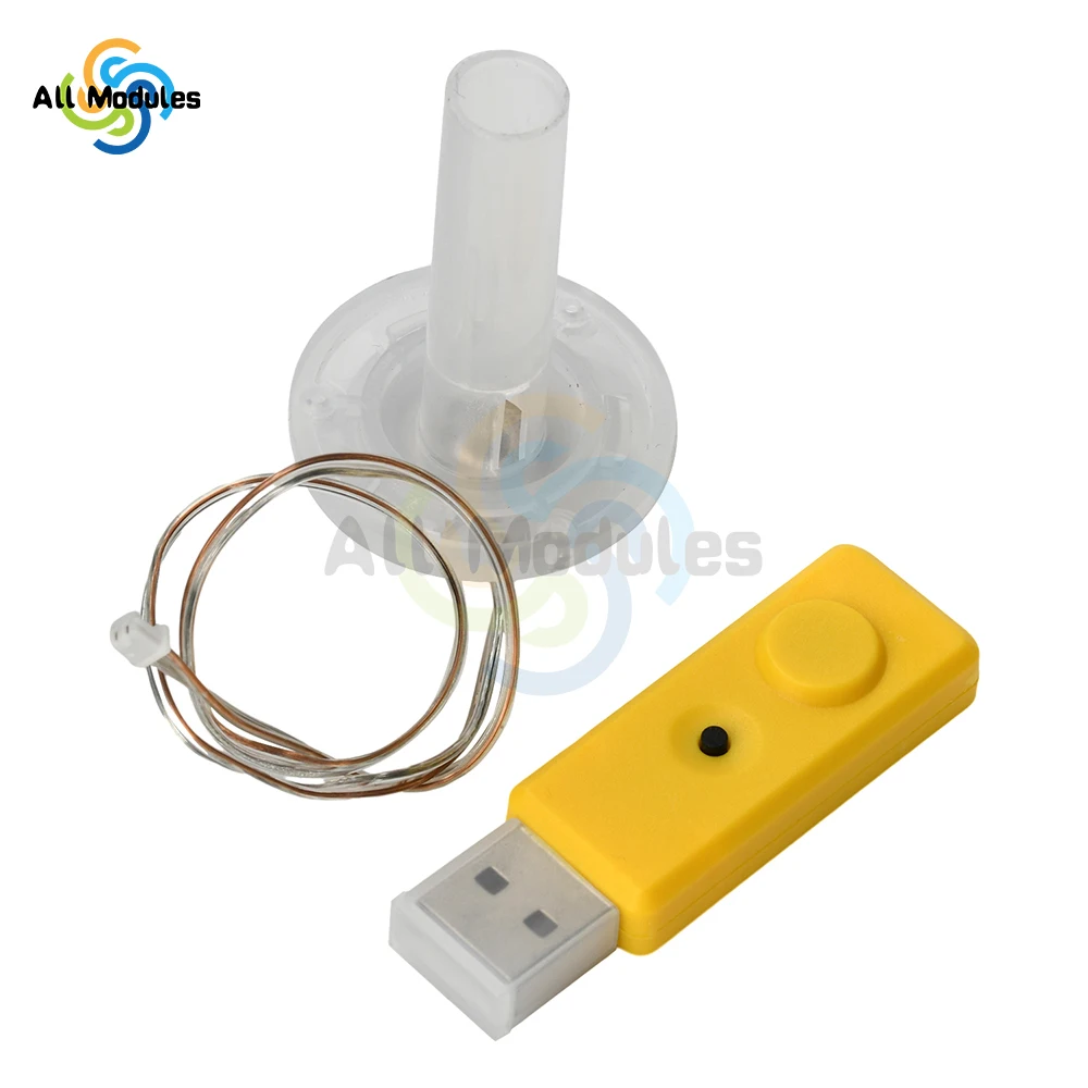 Mini USB Humidifier Module DC 5V Single Spray Humidification Module Ultrasonic Atomization Control Humidifier
