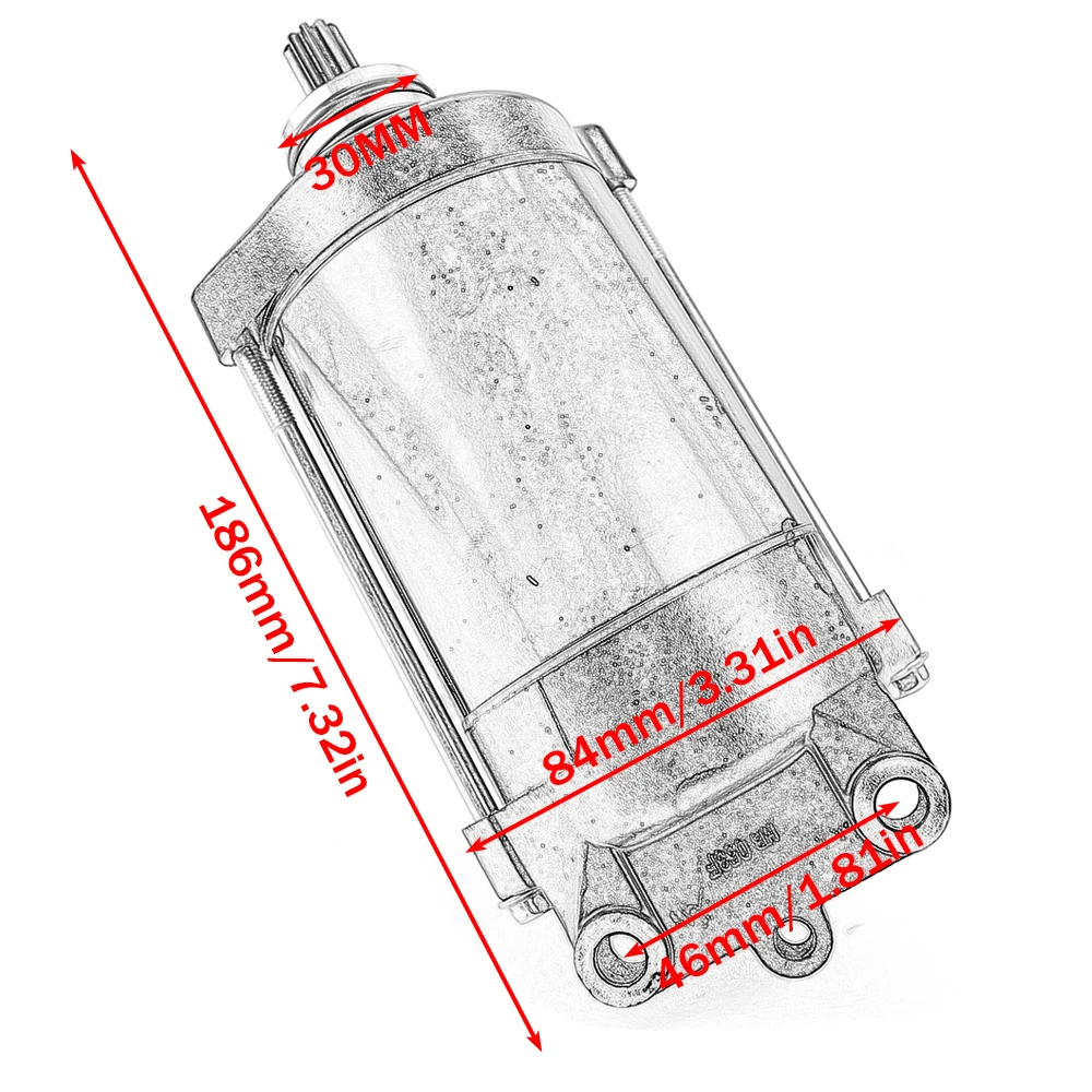 Starter Motor For Kawasaki JET SKI 1500 STX STX-12 STX-12F JT1200 STX-15F JT1500 ULTRA 250X 260LX 260X 300LX 300X 300R 310X