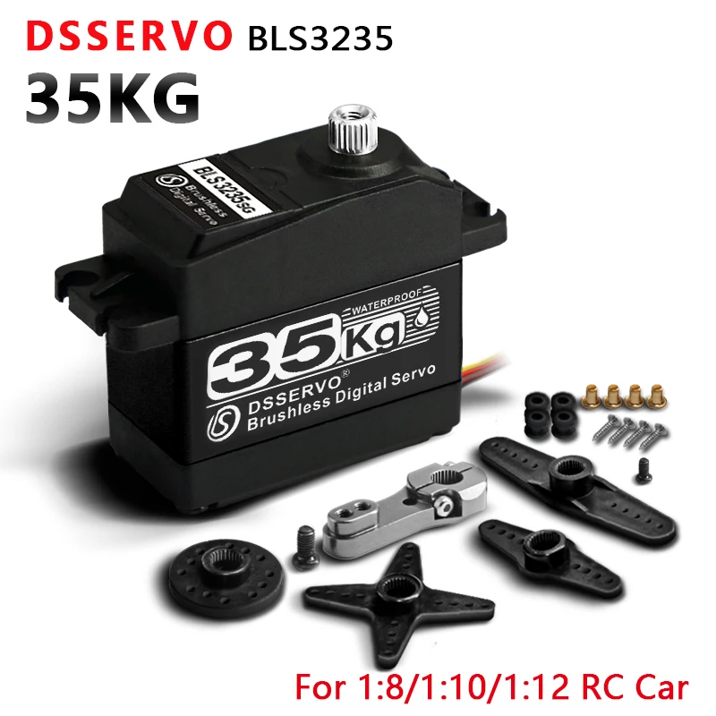 1x bls3245 Update Servo 25kg 35kg 45kg Voll metall getriebe Digital Servo Baja Servo wasserdichtes Servo für Baja Autos versand kostenfrei