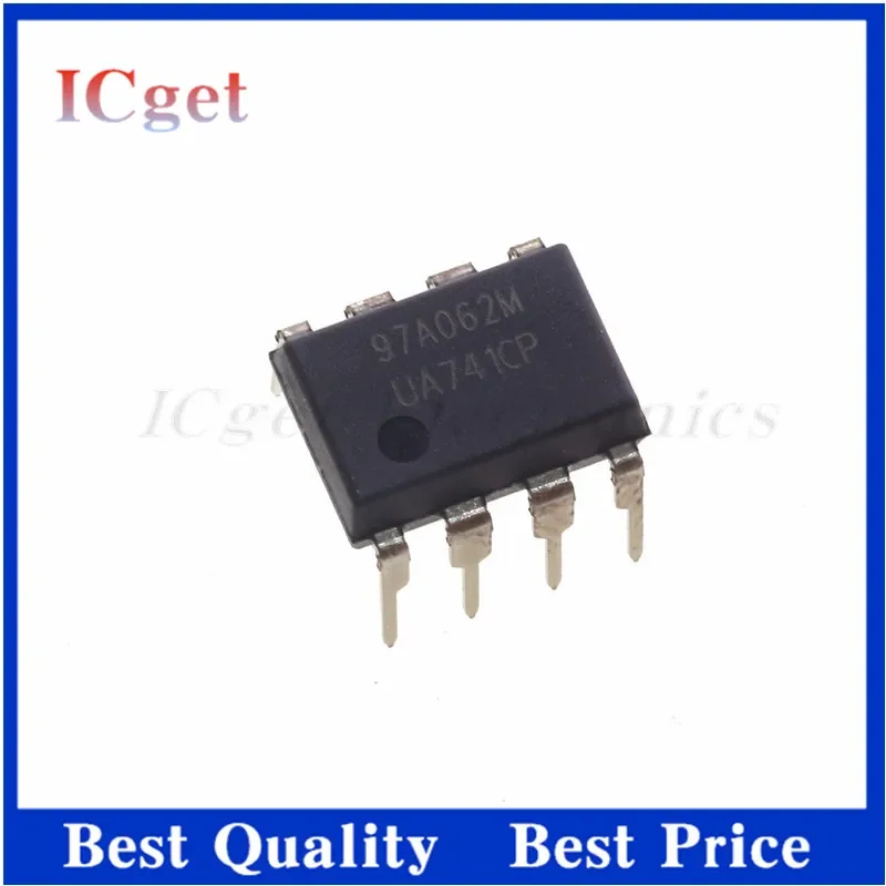 10PCS UA741CN DIP-8 UA741 DIP UA741CP UA741CDT UC741C