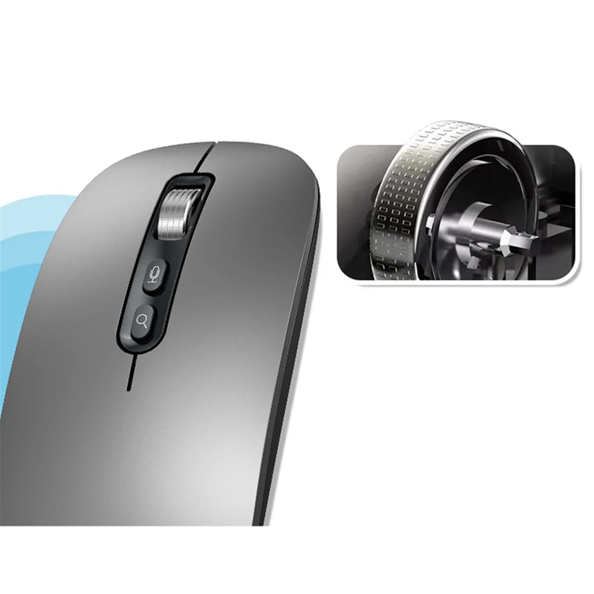 POP-lAI Smart Voice Mouse Мышь с голосом и текстом Перезаряжаемая беспроводная Bluetooth-мышь 2,4G Мышь с голосовым входом для