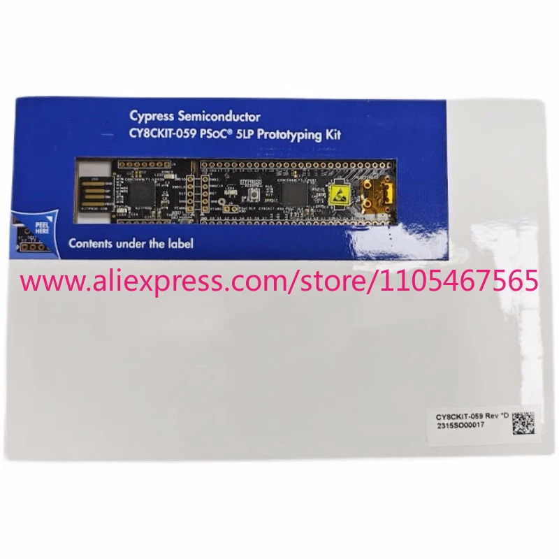 1PCS CY8CKIT-059 development board, CY8C5888LTI-LP097 PSoC 5LP CPU, onboard programmer and debugger